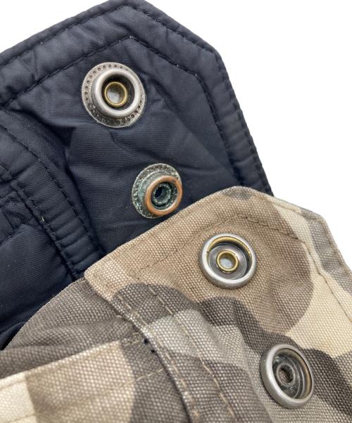 HARLEY-DAVIDSON（ハーレーダビッドソン）HARLEY-DAVIDSON (ハーレーダビッドソン) カモ柄リバーシブルジャケット カーキ×ブラック サイズ:Mの古着・服飾アイテム