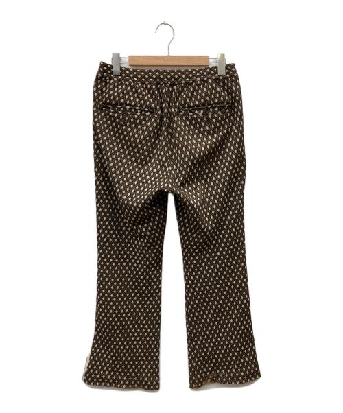 SASQUATCHfabrix.（サスクワッチファブリックス）SASQUATCHfabrix. (サスクワッチファブリックス) BOOT CUT RETRO TRACK PANTS ブラウン サイズ:Mの古着・服飾アイテム