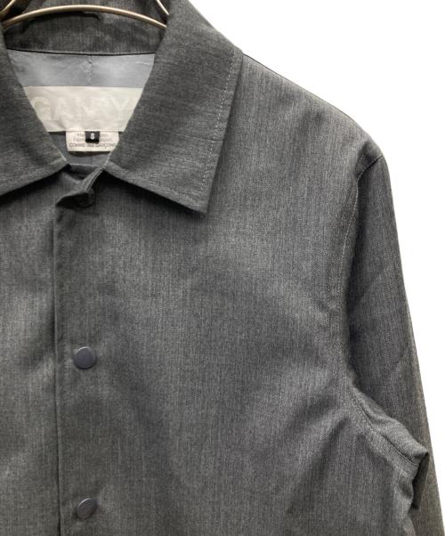 GANRYU（ガンリュウ）GANRYU (ガンリュウ) ウールコーチジャケット グレー サイズ:Sの古着・服飾アイテム