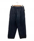 barbell objectバーベルオブジェクト）の古着「mat wide pt」｜ブラック