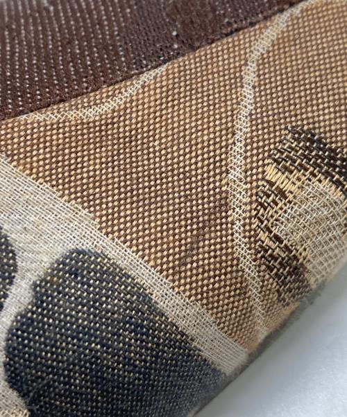 UNDERCOVER（アンダーカバー）UNDERCOVER (アンダーカバー) 00AW 総柄サイドジップブーツ ブラウン サイズ:Mの古着・服飾アイテム