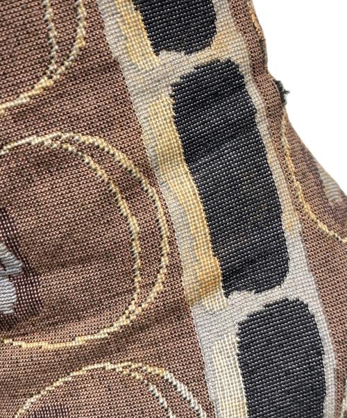 UNDERCOVER（アンダーカバー）UNDERCOVER (アンダーカバー) 00AW 総柄サイドジップブーツ ブラウン サイズ:Mの古着・服飾アイテム