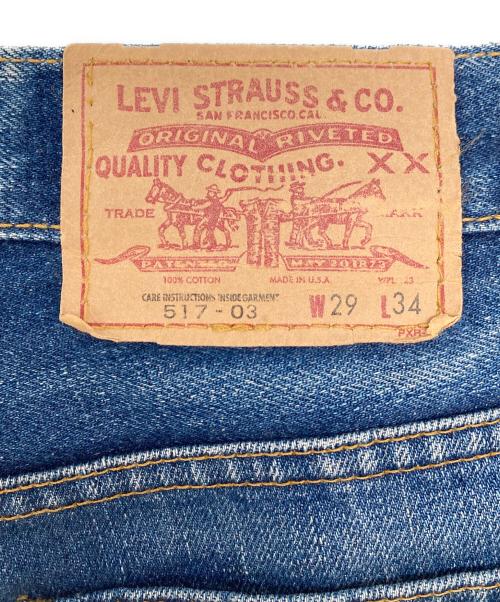 LEVI'S（リーバイス）LEVI'S (リーバイス) 517デニムパンツ ブルー サイズ:W29×L34の古着・服飾アイテム