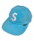 SUPREMEシュプリーム）の古着「Polartec S Logo 6-Panel Cap」｜スカイブルー