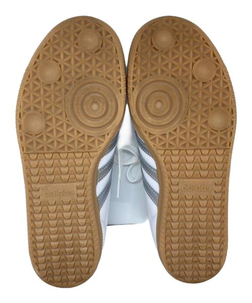 adidas（アディダス）adidas (アディダス) SAMBA OG ホワイト×シルバー サイズ:23の古着・服飾アイテム