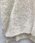 中古・古着 ATON (エイトン) ALPACA FUR Vネックベスト ホワイト サイズ:2：13000円