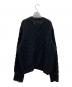 KAKAN (カカン) 25FW モヘアブレンドニット ブラック サイズ:FREE：15000円