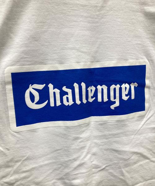 CHALLENGER（チャレンジャー）CHALLENGER (チャレンジャー) LOGO PATCH TEE ホワイト サイズ:Lの古着・服飾アイテム