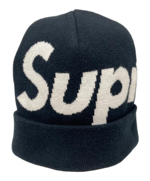 SUPREME（シュプリーム）SUPREME (シュプリーム) Big Logo Beanie ブラック サイズ:-の古着・服飾アイテム