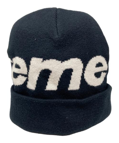 SUPREME（シュプリーム）SUPREME (シュプリーム) Big Logo Beanie ブラック サイズ:-の古着・服飾アイテム