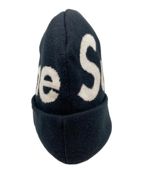 SUPREME（シュプリーム）SUPREME (シュプリーム) Big Logo Beanie ブラック サイズ:-の古着・服飾アイテム