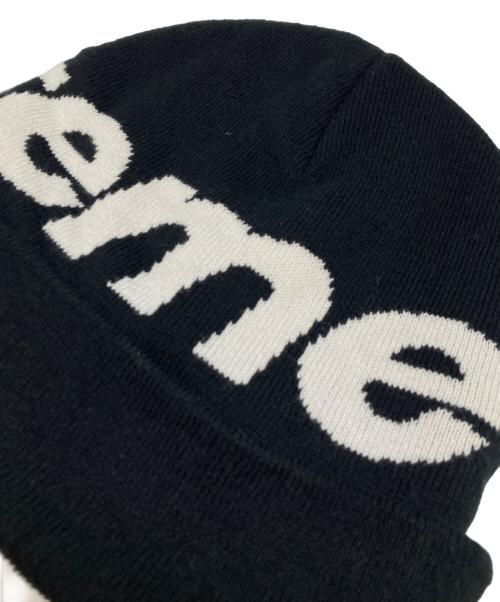 SUPREME（シュプリーム）SUPREME (シュプリーム) Big Logo Beanie ブラック サイズ:-の古着・服飾アイテム