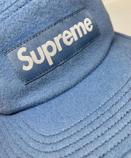 SUPREME（シュプリーム）SUPREME (シュプリーム) Fleece Pullcord Camp Cap スカイブルー サイズ:-の古着・服飾アイテム