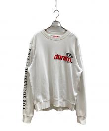 DIESEL（ディーゼル）の古着「S-GINN-L7 スウェット」｜ホワイト