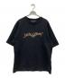 DOLCE & GABBANA（ドルチェ＆ガッバーナ）の古着「刺繍ロゴTee」｜ブラック