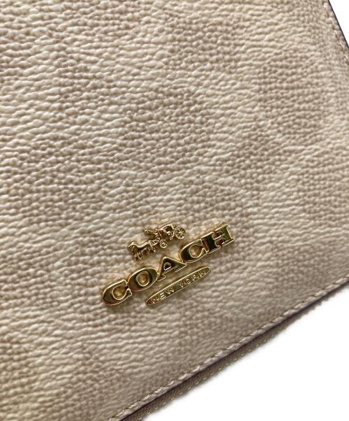 COACH（コーチ）COACH (コーチ) ラージ ジュエリー ボックス・シグネチャー キャンバス ベージュ サイズ:-の古着・服飾アイテム