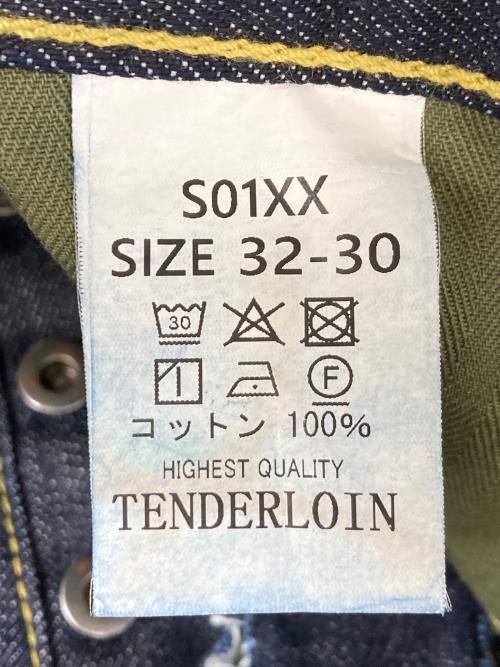 TENDERLOIN(合同会社テンダーロイン)（テンダーロイン（ゴウドウガイシャ テンダーロイン））TENDERLOIN(合同会社テンダーロイン) (テンダーロイン（ゴウドウガイシャ テンダーロイン）) 14.0oz DENIM Pants インディゴ サイズ:W32×L30の古着・服飾アイテム