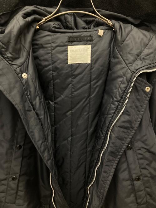 HELMUT LANG（ヘルムートラング）HELMUT LANG (ヘルムートラング) N-3Bタイプコート ブラック サイズ:44の古着・服飾アイテム