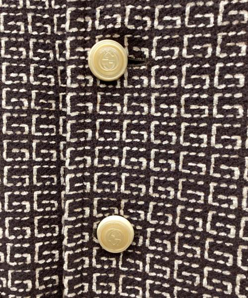 GUCCI（グッチ）GUCCI (グッチ) スクエアG コート ブラウン サイズ:SIZE 12(キッズ規格) 未使用品の古着・服飾アイテム
