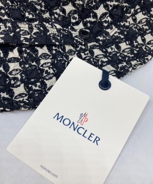 MONCLER（モンクレール）MONCLER (モンクレール) CAPPELLO ナイロンハット ブラック×ホワイト サイズ:Sの古着・服飾アイテム
