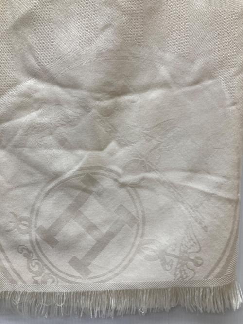 HERMES（エルメス）HERMES (エルメス) シルクストール アイボリー サイズ:-の古着・服飾アイテム