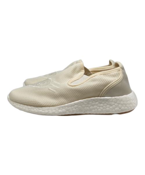 adidas（アディダス）adidas (アディダス) HUMAN MADE (ヒューマンメイド) Pure Slip-On アイボリー サイズ:24 未使用品の古着・服飾アイテム