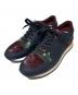 DIOR HOMME（ディオール オム）の古着「14SS Suede Athletic Sneakers」｜ネイビー×パープル