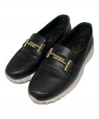 TOD'Sトッズ）の古着「厚底ビットローファー」｜ブラック