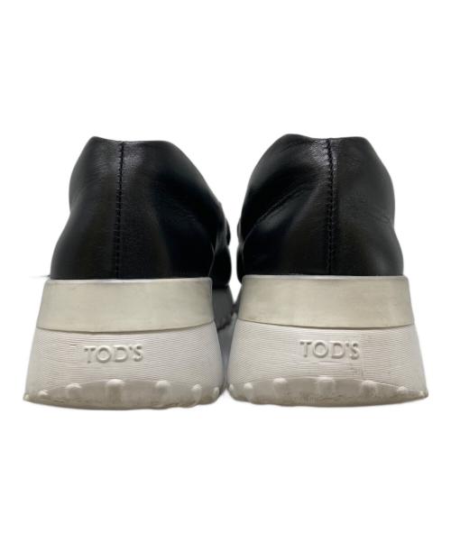 TOD'S（トッズ）TOD'S (トッズ) 厚底ビットローファー ブラック サイズ:36 1/2の古着・服飾アイテム
