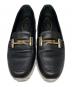TOD'S (トッズ) 厚底ビットローファー ブラック サイズ:36 1/2：12000円