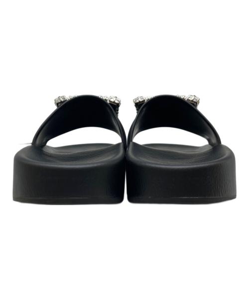 sergio rossi（セルジオロッシ）sergio rossi (セルジオロッシ) SR JELLY サンダル ブラック サイズ:36の古着・服飾アイテム