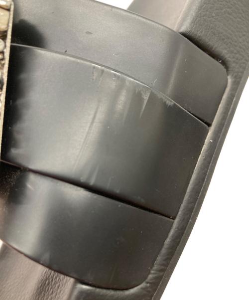 sergio rossi（セルジオロッシ）sergio rossi (セルジオロッシ) SR JELLY サンダル ブラック サイズ:36の古着・服飾アイテム