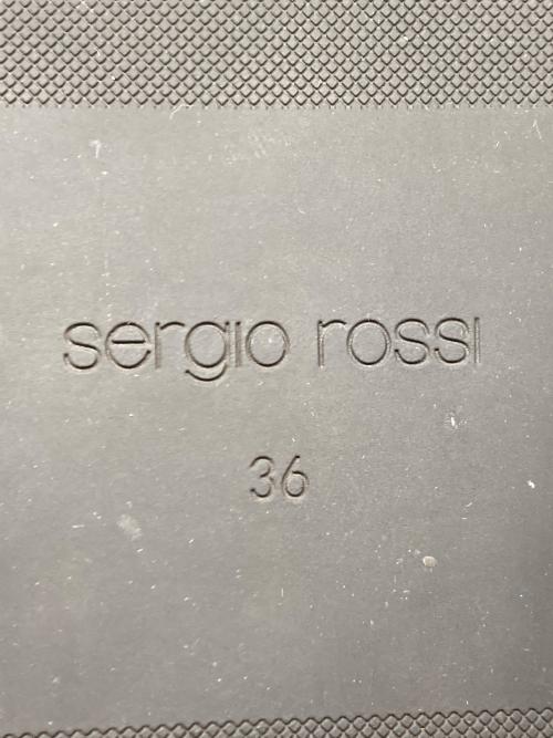 sergio rossi（セルジオロッシ）sergio rossi (セルジオロッシ) SR JELLY サンダル ブラック サイズ:36の古着・服飾アイテム