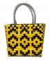 MARNI (マルニ) マーケットカゴバッグ ブラック×イエロー サイズ:-：12000円