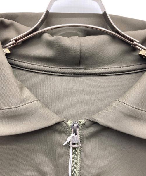 MENDRILL（メンドリル）MENDRILL (メンドリル) N.HOOLYWOOD COMPILE (エヌ.ハリウッドコンパイル) Mendrill Zip Hoodie カーキ サイズ:Lの古着・服飾アイテム