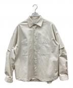 no.ナンバー）の古着「SHIRT BLOUSON」｜アイボリー