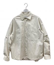 no.（ナンバー）の古着「SHIRT BLOUSON」｜アイボリー
