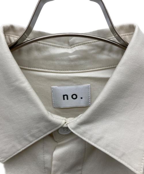no.（ナンバー）no. (ナンバー) SHIRT BLOUSON アイボリー サイズ:2の古着・服飾アイテム