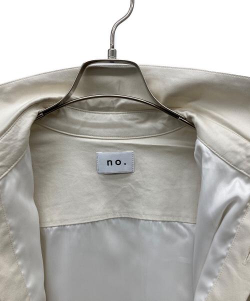 no.（ナンバー）no. (ナンバー) SHIRT BLOUSON アイボリー サイズ:2の古着・服飾アイテム