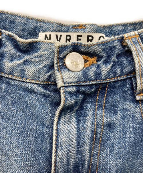 NVRFRGT（ネヴァーフォーゲット）NVRFRGT (ネヴァーフォーゲット) Twisted Wide Leg Jeans ブルー サイズ:2の古着・服飾アイテム