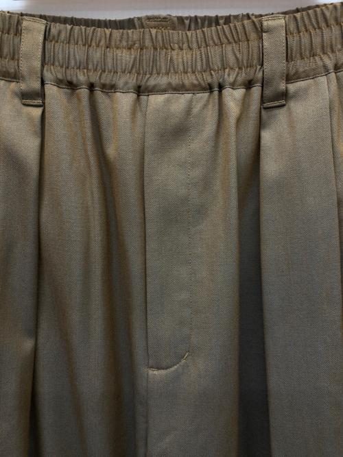 MAISON SPECIAL（メゾンスペシャル）MAISON SPECIAL (メゾンスペシャル) Prime-Wide Wool Chambray Cargo Pants ブラウン サイズ:1の古着・服飾アイテム