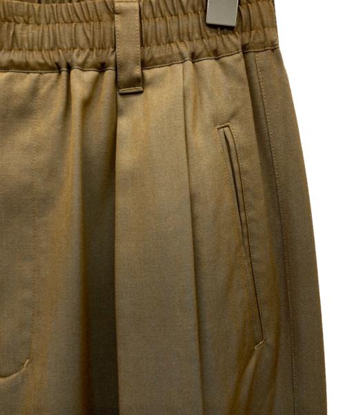 MAISON SPECIAL（メゾンスペシャル）MAISON SPECIAL (メゾンスペシャル) Prime-Wide Wool Chambray Cargo Pants ブラウン サイズ:1の古着・服飾アイテム