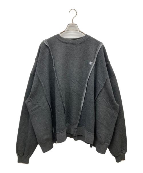 DISCOVERED（ディスカバード）DISCOVERED (ディスカバード) 再構築スウェット グレー サイズ:FREEの古着・服飾アイテム