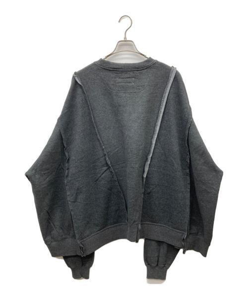 DISCOVERED（ディスカバード）DISCOVERED (ディスカバード) 再構築スウェット グレー サイズ:FREEの古着・服飾アイテム