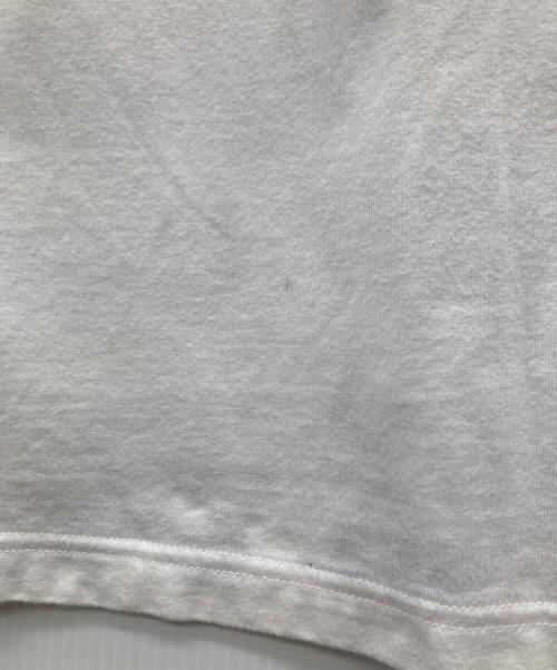 COMME des GARCONS HOMME（コムデギャルソン オム）COMME des GARCONS HOMME (コムデギャルソン オム) ロゴTシャツ ホワイト×ブルー サイズ:Mの古着・服飾アイテム