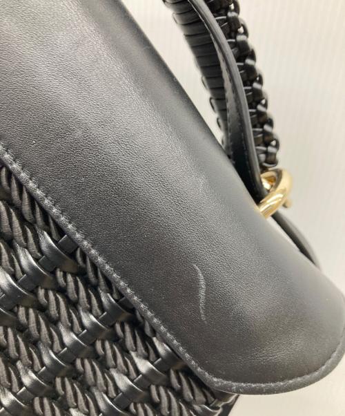 Salvatore Ferragamo（サルヴァトーレ フェラガモ）Salvatore Ferragamo (サルヴァトーレ フェラガモ) Woven Margot マーゴット ブラック サイズ:-の古着・服飾アイテム