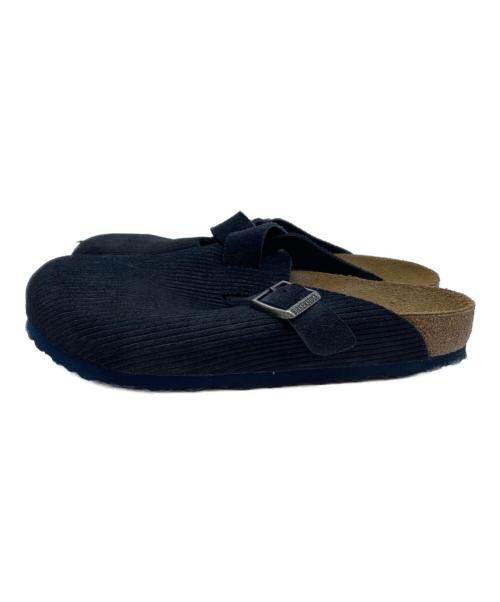 BIRKENSTOCK（ビルケンシュトック）BIRKENSTOCK (ビルケンシュトック) BOSTON スエードレザーサンダル ネイビー サイズ:SIZE 41の古着・服飾アイテム