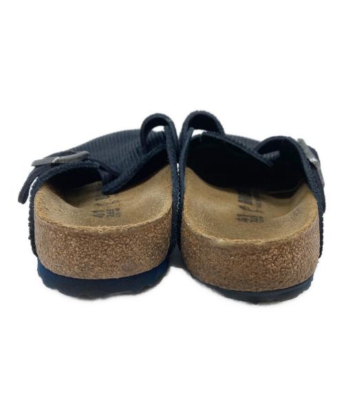 BIRKENSTOCK（ビルケンシュトック）BIRKENSTOCK (ビルケンシュトック) BOSTON スエードレザーサンダル ネイビー サイズ:SIZE 41の古着・服飾アイテム
