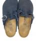 中古・古着 BIRKENSTOCK (ビルケンシュトック) BOSTON スエードレザーサンダル ネイビー サイズ:SIZE 41：7000円
