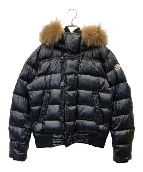 MONCLER（モンクレール）MONCLER (モンクレール) VEYLE コヨーテファーダウンジャケット ブラック サイズ:2の古着・服飾アイテム